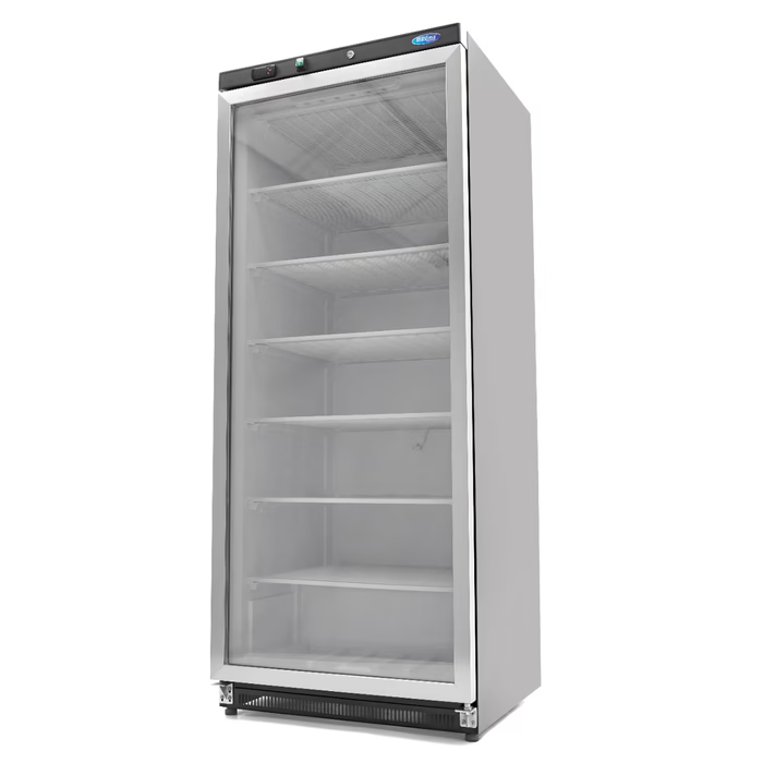 MAXIMA Gastro Gefrierschrank - 600 l - Schwarz