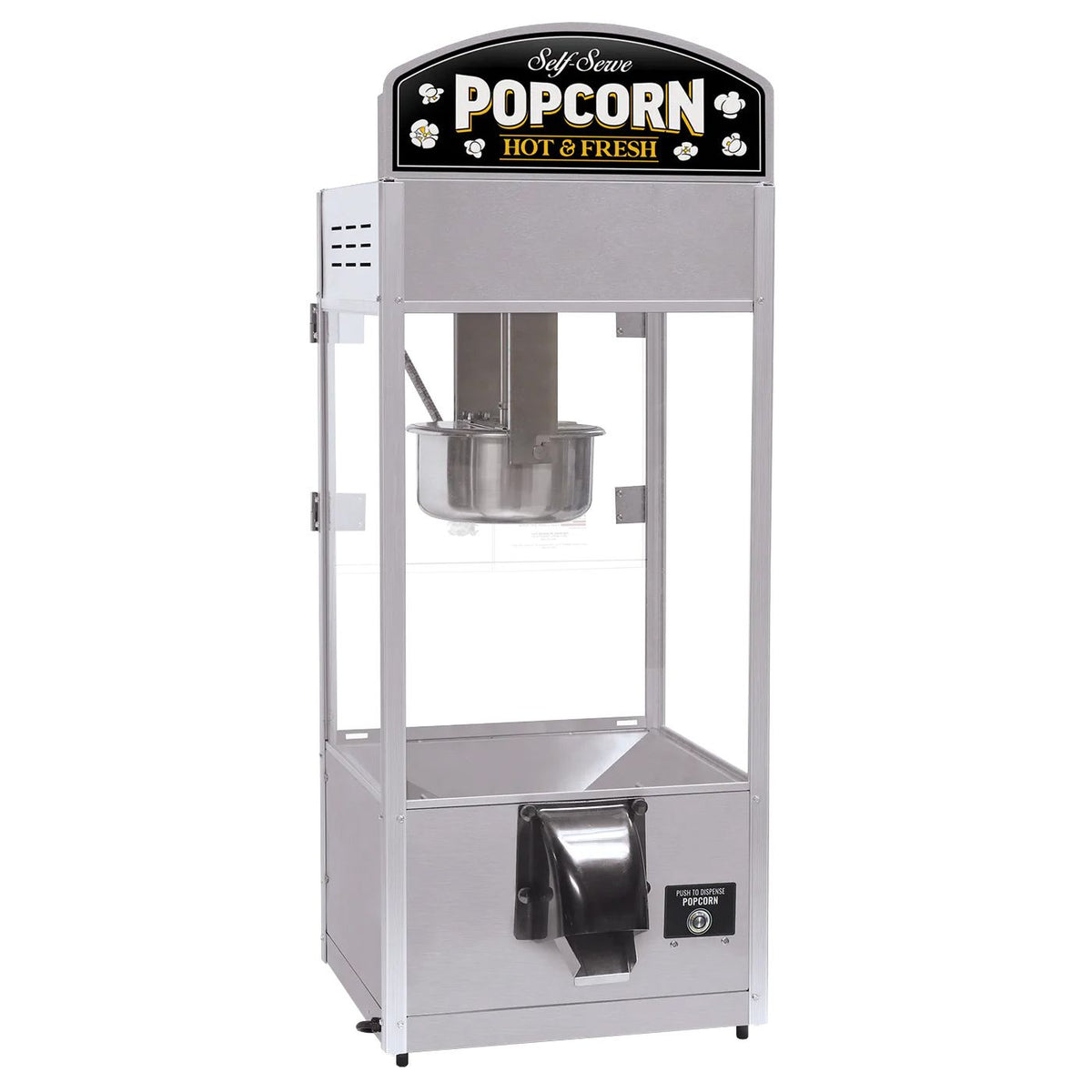 Neumärker SB-Popcornmaschine Self-Service Pop Junior | 8 Oz | Selbstbedienung | Popcorn auf Knopfdruck