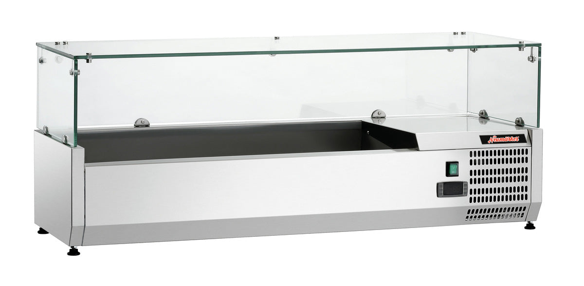 Neumärker Kühlaufsatz 3x 1/3 GN + 1x 1/2 GN x 150 mm