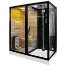 Mazur MO-1752B LEWA TRIO, Trockensauna, Dampfsauna und Duschkabine 180 x 110 x 223 cm