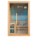 Mazur MO-EA2S Trockensauna mit HARVIA 3,5 kW Heizgerät, Salzstein und Wandisolierung 120 x 105 x 190 cm