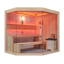 Mazur MUE-1251 Trockensauna mit HARVIA 6kW Heizgerät 220x180x210cm