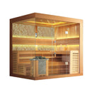 Mazur MUE-1246 Trockensauna mit HARVIA 6kW Heizgerät 220x180x210cm