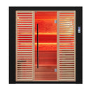 Mazur MUE-1402 Trockensauna mit HARVIA 6kW Heizgerät 200x170x210cm