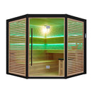 Mazur MUE-1403 Trockensauna mit 6-kW-Heizung 220 x 220 x 210 cm