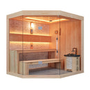Mazur MUE-1251 Trockensauna mit HARVIA 6kW Heizgerät 220x180x210cm