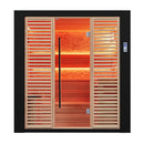 Mazur MUE-1402 Trockensauna mit HARVIA 6kW Heizgerät 200x170x210cm