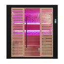 Mazur MUE-1402 Trockensauna mit HARVIA 6kW Heizgerät 200x170x210cm