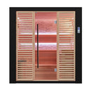 Mazur MUE-1402 Trockensauna mit HARVIA 6kW Heizgerät 200x170x210cm