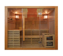 Mazur MO-EA4 XL Trockensauna mit HARVIA-Ofen 8 kW 200 x 180 x 200 cm