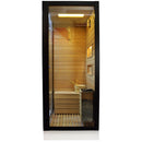 Mazur MO-1751B RECHTES TRIO, Trockensauna, Dampfsauna und Duschkabine 180 x 110 x 223 cm