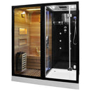 Mazur MO-1752B LEWA TRIO, Trockensauna, Dampfsauna und Duschkabine 180 x 110 x 223 cm