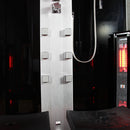 Mazur MUE-K1072 TRIO, Infrarotsauna, Dampfsauna und Duschkabine 145 x 90 x 215 cm