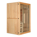 Mazur MO-EA2S Trockensauna mit HARVIA 3,5 kW Heizgerät, Salzstein und Wandisolierung 120 x 105 x 190 cm