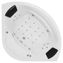 Mazur MO-08150S WEISSE SPA-Badezimmerkabine mit Hydromassage- und Dampfsaunafunktion 150 x 150 x 220 cm