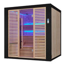 Mazur MUE-1402 Trockensauna mit HARVIA 6kW Heizgerät 200x170x210cm