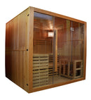 Mazur MO-EA4 XL Trockensauna mit HARVIA-Ofen 8 kW 200 x 180 x 200 cm