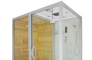 Mazur MO-1752W LEWA TRIO, Trockensauna, Dampfsauna und Duschkabine 180 x 110 x 223 cm