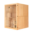 Mazur MO-EA3S XL Trockensauna mit HARVIA 4,5 kW Ofen, Salzstein und Wandisolierung 150 x 150 x 200 cm