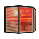 Mazur MUE-1403 Trockensauna mit 6-kW-Heizung 200 x 200 x 210 cm