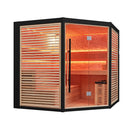 Mazur MUE-1403 Trockensauna mit 6-kW-Heizung 200 x 200 x 210 cm