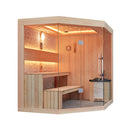 Mazur MUE-1251 Trockensauna mit HARVIA 6kW Heizgerät 220x180x210cm