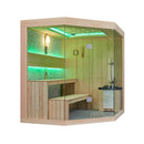 Mazur MUE-1251 Trockensauna mit HARVIA 6kW Heizgerät 220x180x210cm