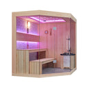 Mazur MUE-1251 Trockensauna mit HARVIA 6kW Heizgerät 220x180x210cm