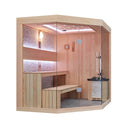 Mazur MUE-1251 Trockensauna mit HARVIA 6kW Heizgerät 220x180x210cm