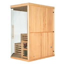 Mazur MO-EA3CS Trockensauna mit HARVIA 6 kW Heizgerät, Salzstein und Wandisolierung 150 x 150 x 200 cm