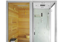 Mazur MO-1752W LEWA TRIO, Trockensauna, Dampfsauna und Duschkabine 180 x 110 x 223 cm