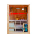 Mazur MO-EA3S XL Trockensauna mit HARVIA 4,5 kW Ofen, Salzstein und Wandisolierung 150 x 150 x 200 cm
