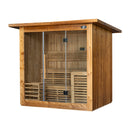 Mazur MO-SS1520 CLASSIC Gartensauna mit HARVIA Ofen 9 kW 200 x 150 x 200 cm