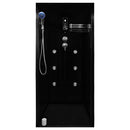 Mazur MO-1752B RECHTES TRIO, Trockensauna, Dampfsauna und Duschkabine 180 x 110 x 223 cm