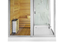 Mazur MO-1752W LEWA TRIO, Trockensauna, Dampfsauna und Duschkabine 180 x 110 x 223 cm