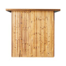Mazur MO-SS1320 CLASSIC Gartensauna mit HARVIA Ofen 8 kW 175 x 130 x 200 cm