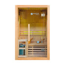 Mazur MO-EA2S Trockensauna mit HARVIA 3,5 kW Heizgerät, Salzstein und Wandisolierung 120 x 105 x 190 cm