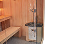 Mazur MUE-1251 Trockensauna mit HARVIA 6kW Heizgerät 220x180x210cm