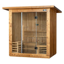 Mazur MO-SS1320 CLASSIC Gartensauna mit HARVIA Ofen 8 kW 175 x 130 x 200 cm