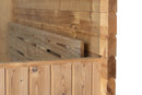 Mazur MO-2118 Gartensauna, quadratisch, 210 x 180 x 210 cm