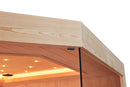 Mazur MUE-1251 Trockensauna mit HARVIA 6kW Heizgerät 220x180x210cm