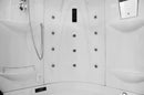 Mazur MO-1549 Kabinenbadezimmer Badewanne SPA mit Hydromassage 135 x 135 x 220 cm