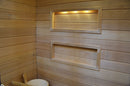 Mazur MO-1751B RECHTES TRIO, Trockensauna, Dampfsauna und Duschkabine 180 x 110 x 223 cm