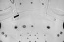 Mazur MO-1549 Kabinenbadezimmer Badewanne SPA mit Hydromassage 135 x 135 x 220 cm