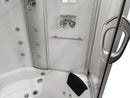 Mazur MO-08150S WEISSE SPA-Badezimmerkabine mit Hydromassage- und Dampfsaunafunktion 150 x 150 x 220 cm