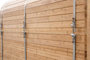 Mazur MO-2130 Gartensauna, quadratisch, 210 x 300 x 210 cm