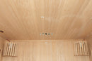 Mazur MO-EA3S Trockensauna mit HARVIA 3,5 kW Heizgerät, Salzstein und Wandisolierung 150 x 120 x 190 cm