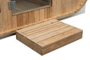Mazur MO-2124 Gartensauna, quadratisch, 210 x 240 x 210 cm