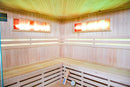 Mazur MO-EA4S XL Trockensauna mit HARVIA 8 kW Ofen, Salzstein und Wandisolierung 200 x 180 x 200 cm