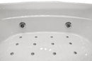 Mazur MO-08150S Schwarze Spa-Badezimmerkabine mit Hydromassage- und Dampfsaunafunktion, 150 x 150 x 220 cm